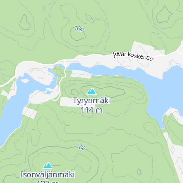 Map of Tyrynmäki