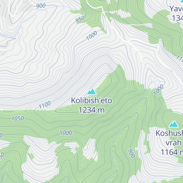 Map of Kolibish'eto