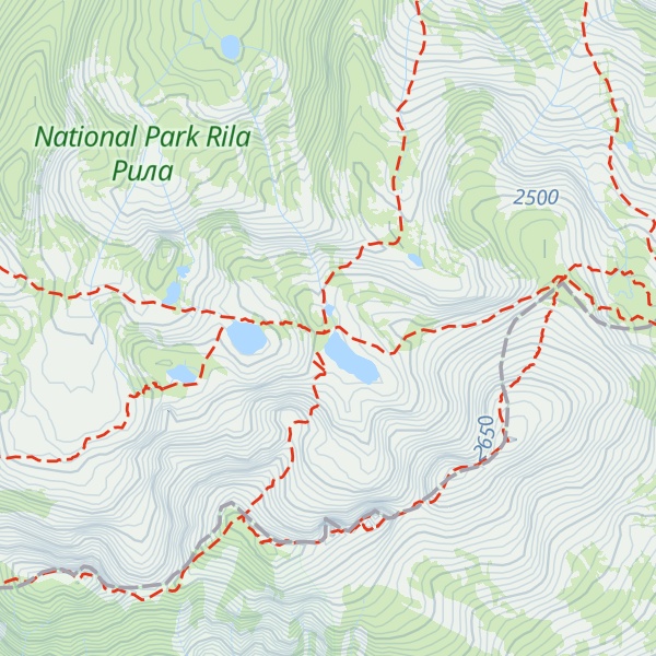 Map of Z.strashnoto Ezero