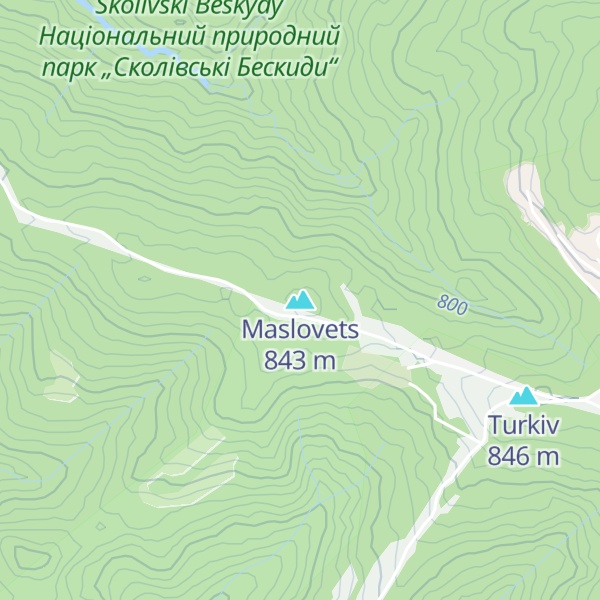 Map of Maslovets