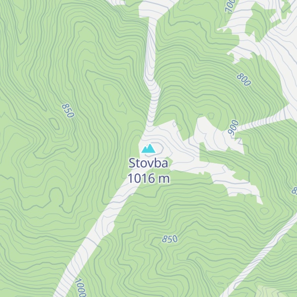 Map of Stovba