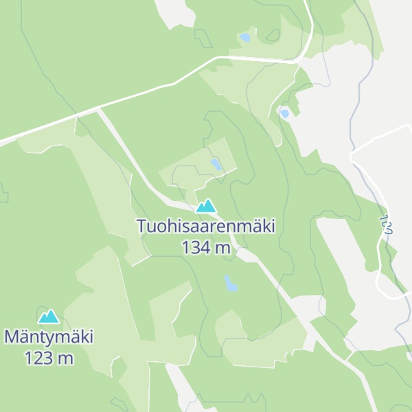 Map of Tuohisaarenmäki