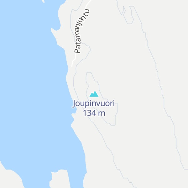 Map of Joupinvuori