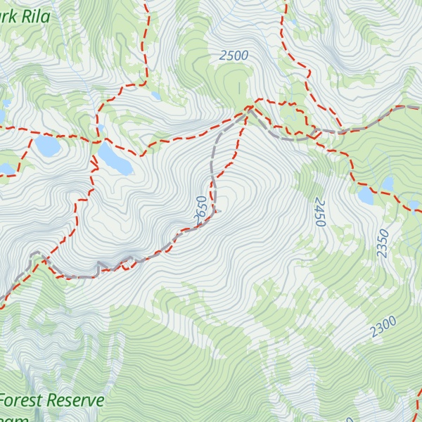 Map of Popova Kapa