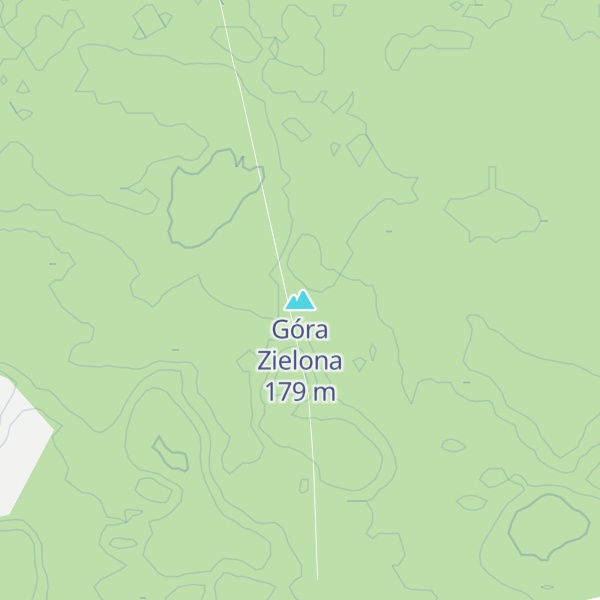 Map of Góra Zielona