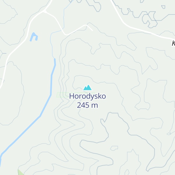 Map of Horodysko
