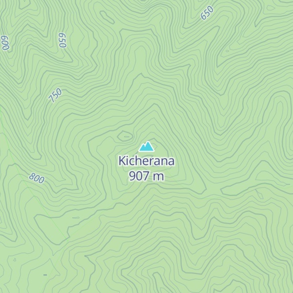 Map of Kicherana