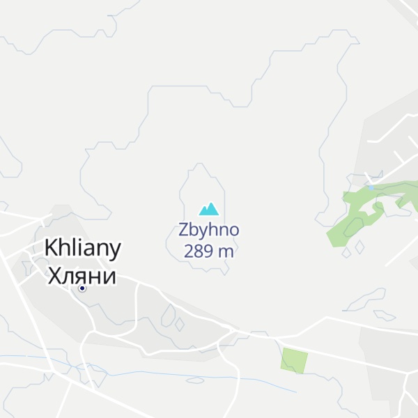 Map of Zbyhno