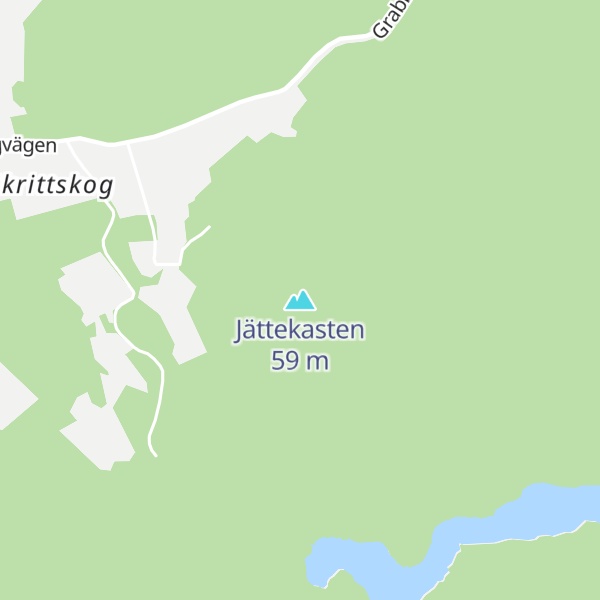 Map of Jättekasten