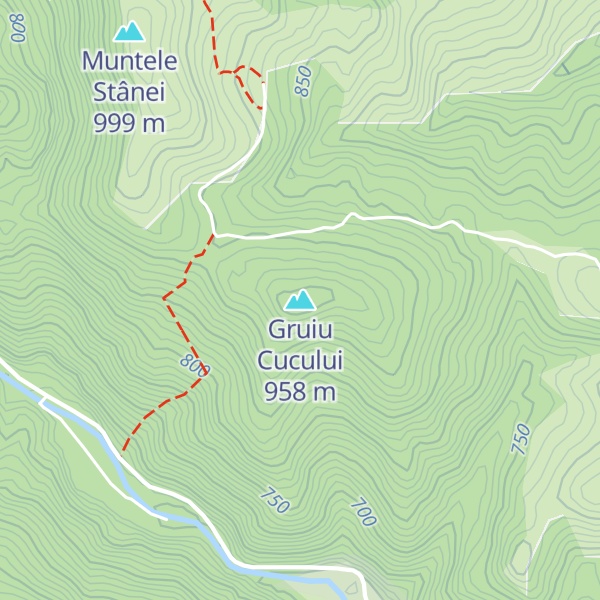 Map of Gruiu Cucului