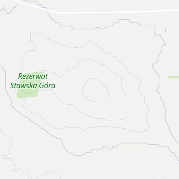 Map of Łysa Góra