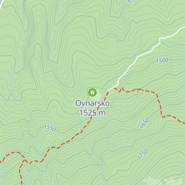 Map of Ovnarsko