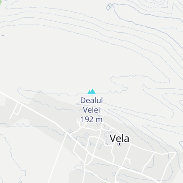 Map of Dealul Velei