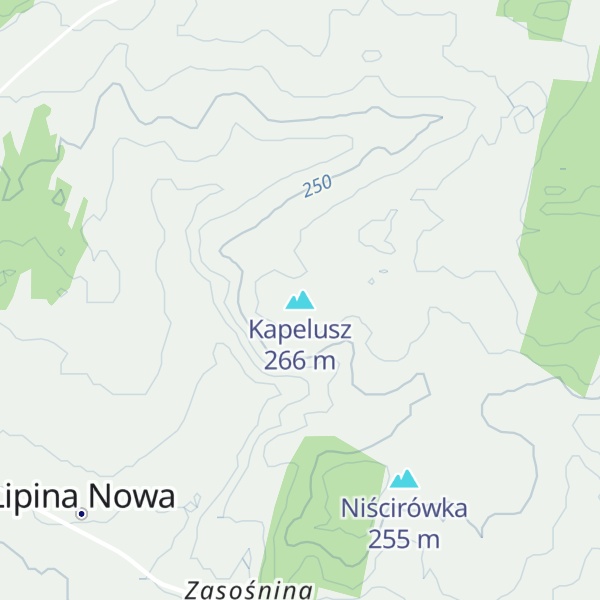 Map of Kapelusz