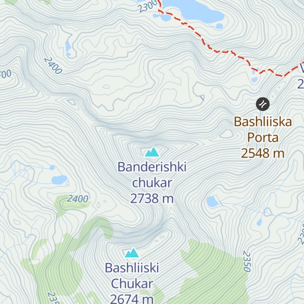Map of Banderishki chukar