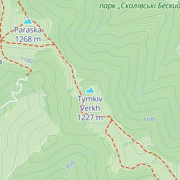 Map of Tymkiv Verkh