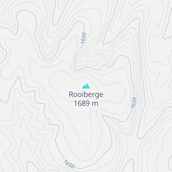 Map of Rooiberge