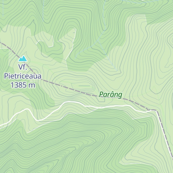 Map of Piatra Argelii