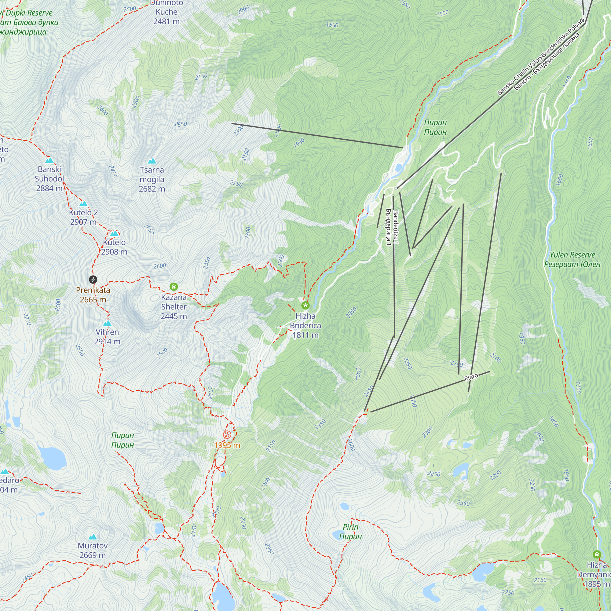 Hizha Bnderica map