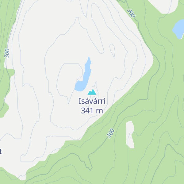 Map of Isávárri