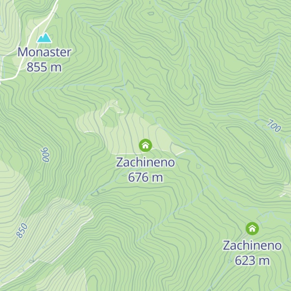 Map of Zachineno