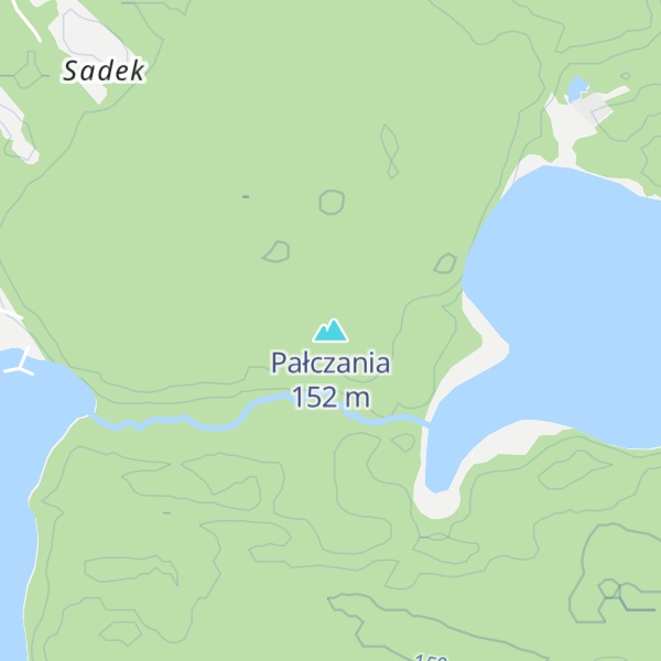 Map of Pałczania