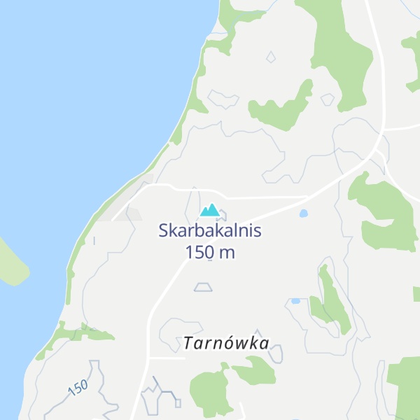 Map of Skarbakalnis