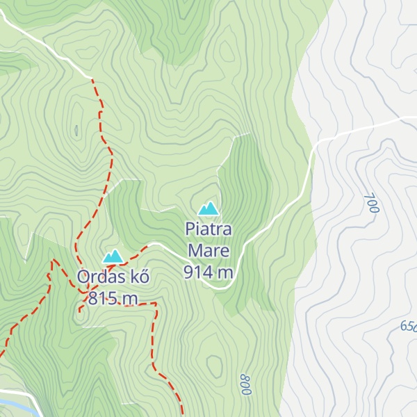 Map of Piatra Mare