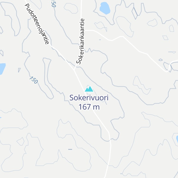 Map of Sokerivuori
