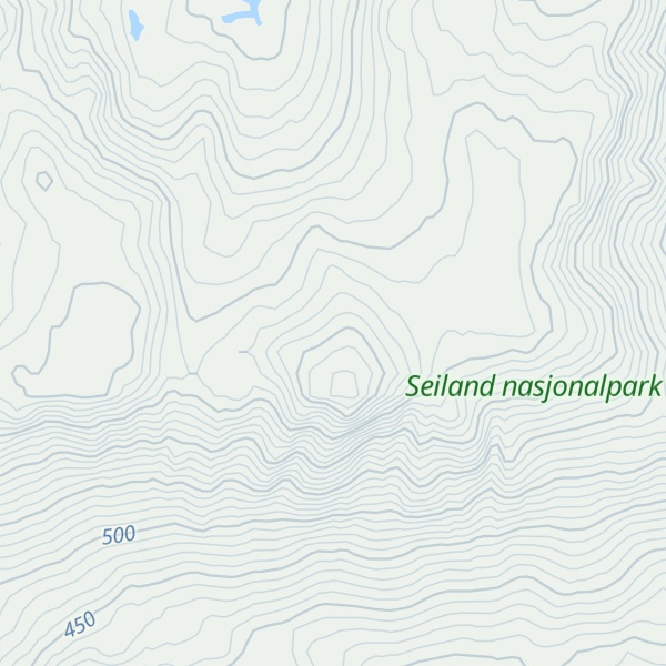 Map of Kásttárvárri