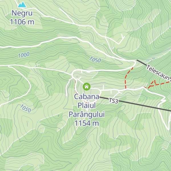 Map of Cabana Cristianu