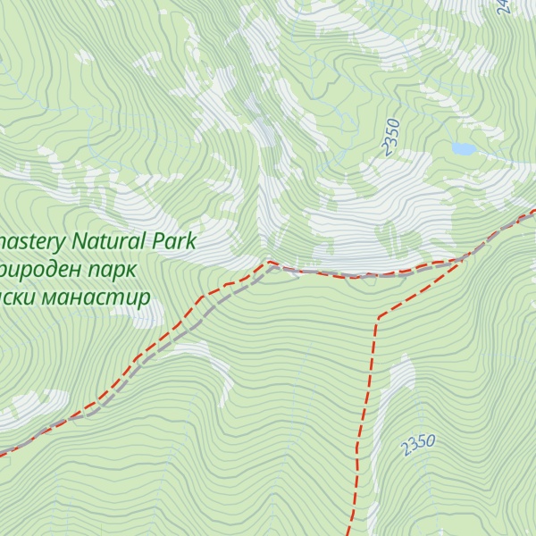 Map of Golyam Mechi Vrh