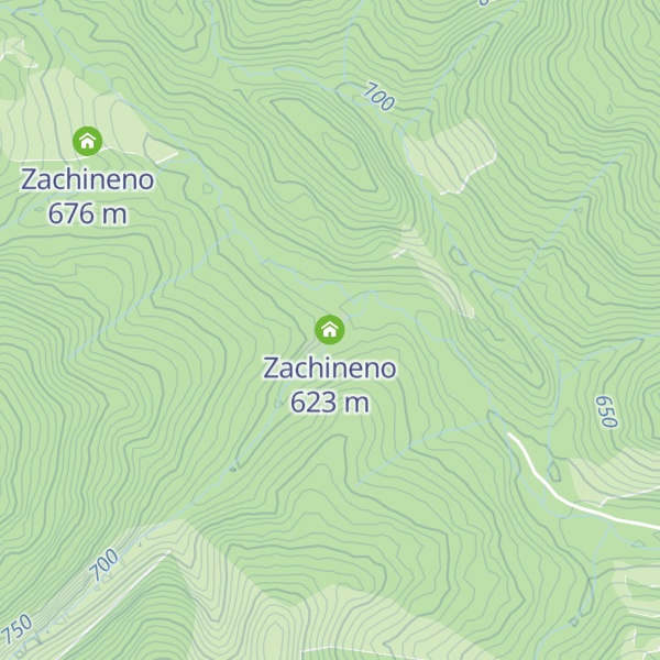 Map of Zachineno