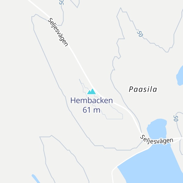 Map of Hembacken