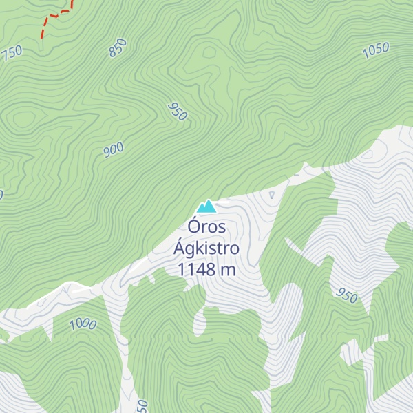 Map of Óros Ágkistro