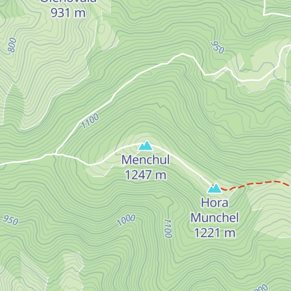 Map of Menchul