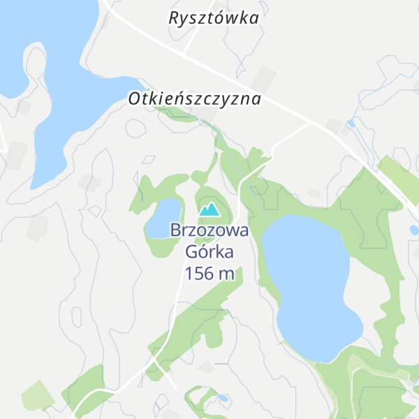 Map of Brzozowa Górka