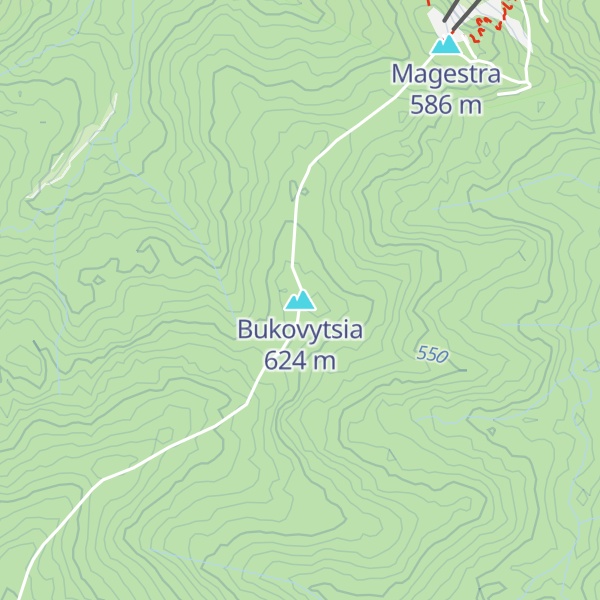 Map of Bukovytsia