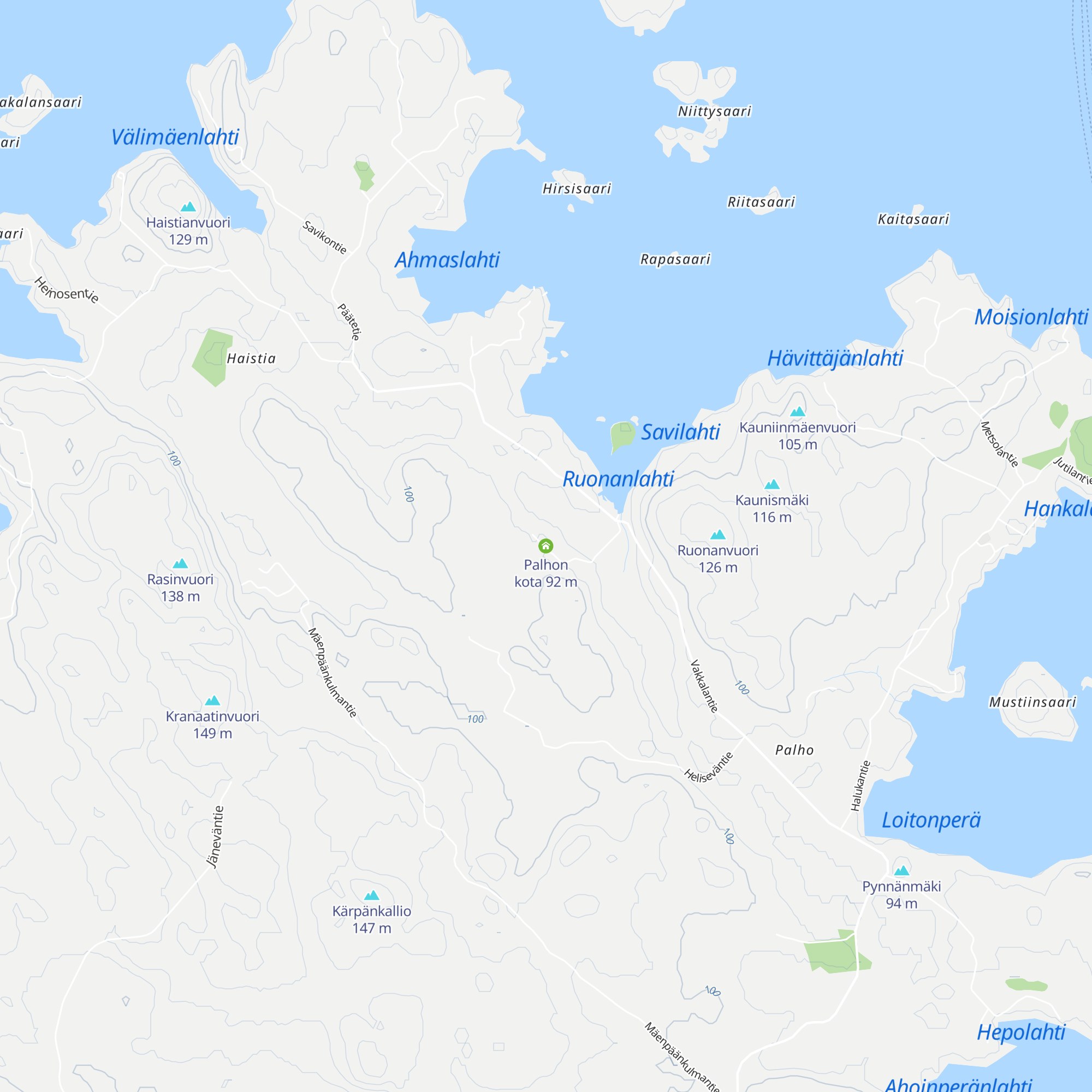 Palhon kota map