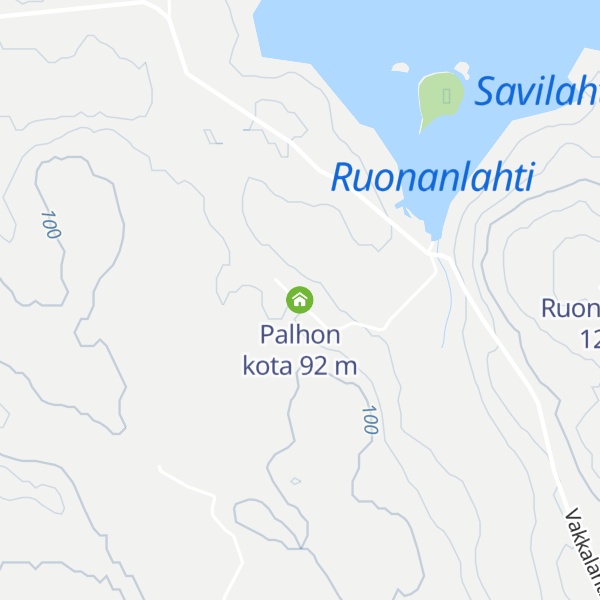 Map of Palhon kota