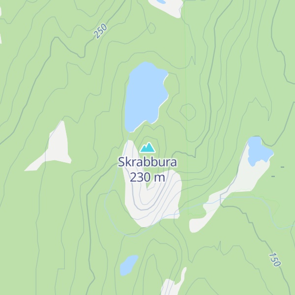 Map of Skrabbura