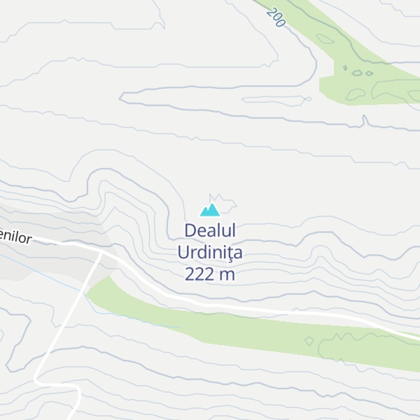 Map of Dealul Urdiniţa