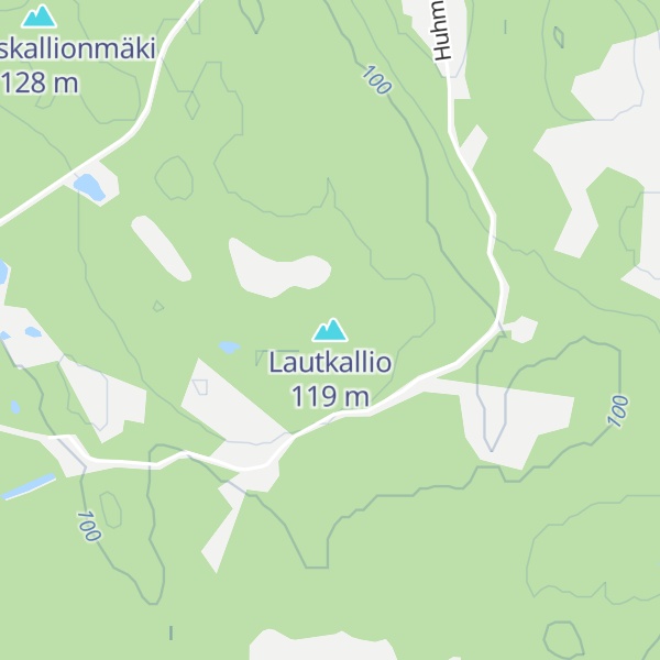 Map of Lautkallio