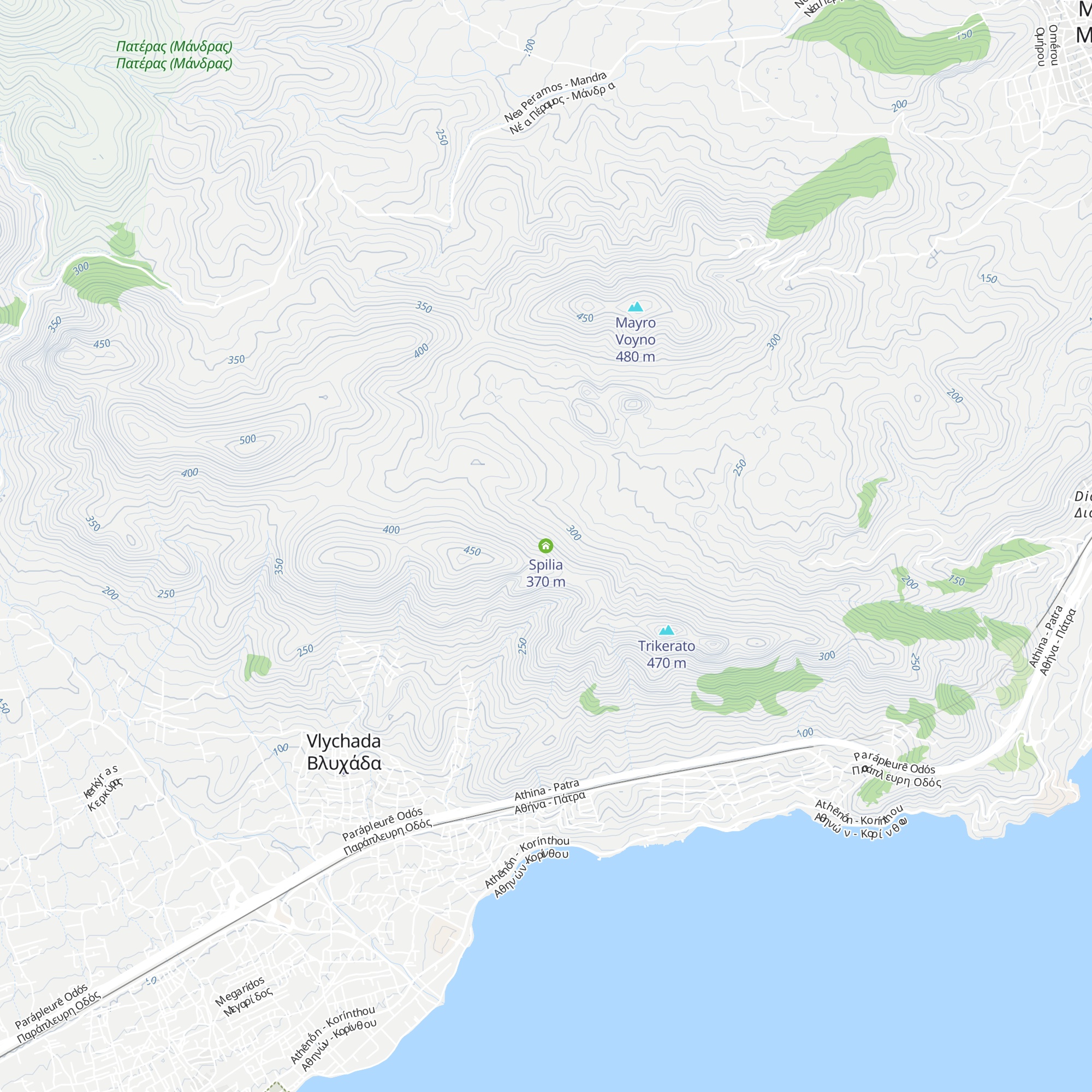 Spilia map
