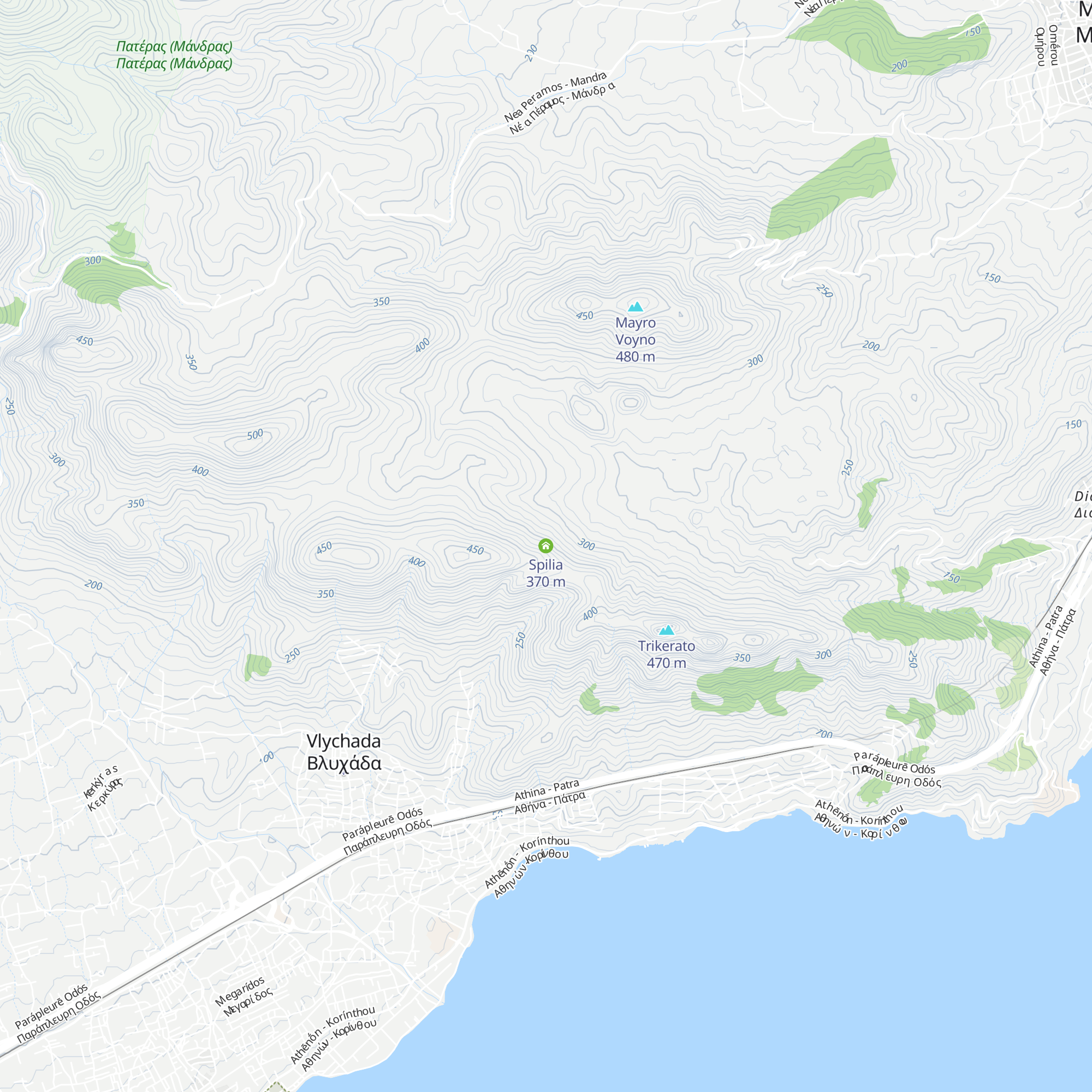 Spilia map