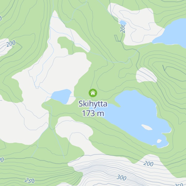 Map of Skihytta