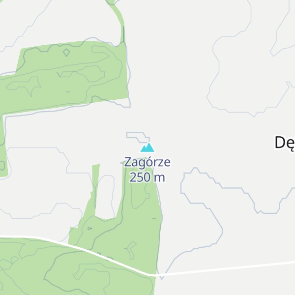Map of Zagórze