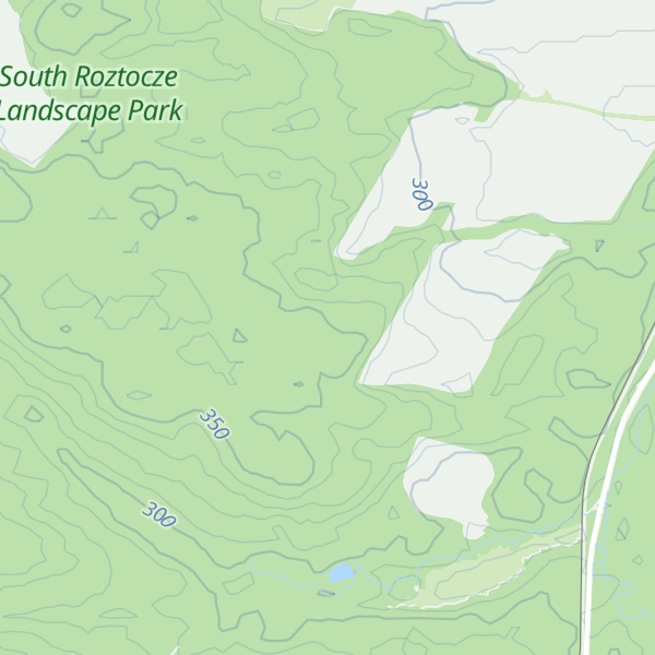 Map of Trzecia Góra