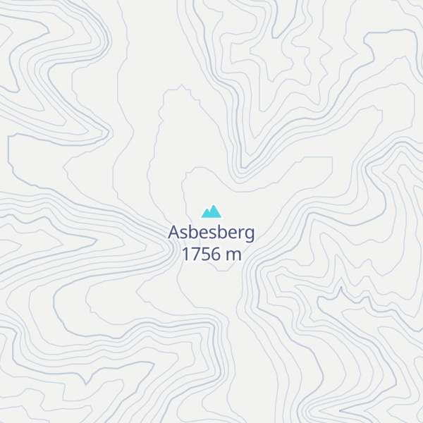 Map of Asbesberg