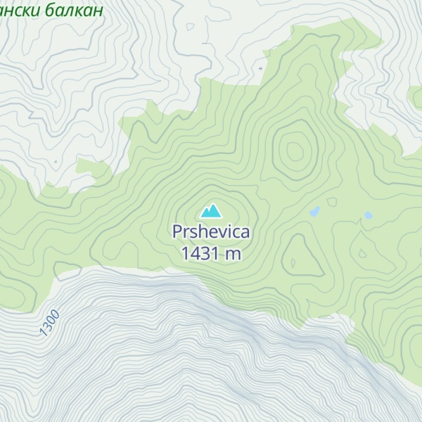 Map of Prshevica